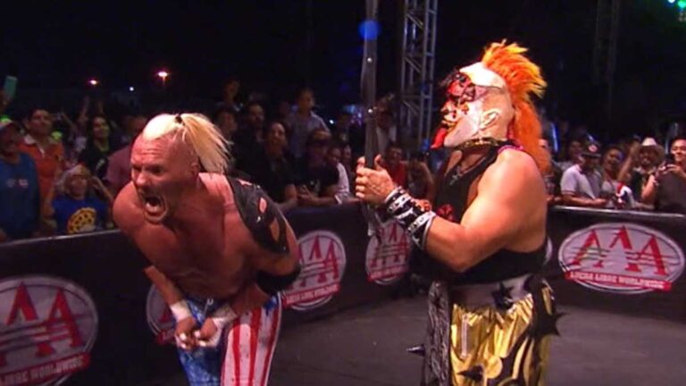 Lucha Libre AAA, Luchando por México: Sam Adonis se impone a Psycho Clown