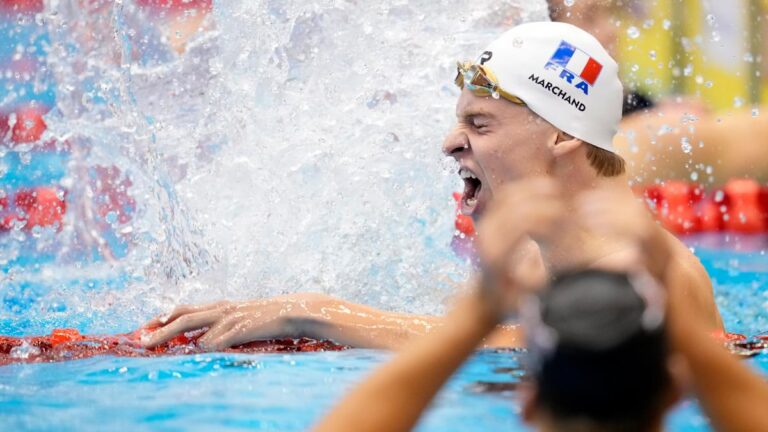 Marchand eclipsa marca de Phelps en los 400 metros estilos en el Mundial de Natación