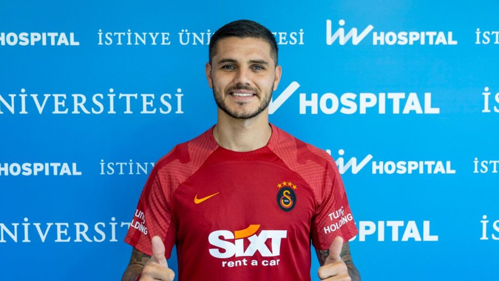 Mauro Icardi tuvo una cesión extraordinaria en el Galatasaray