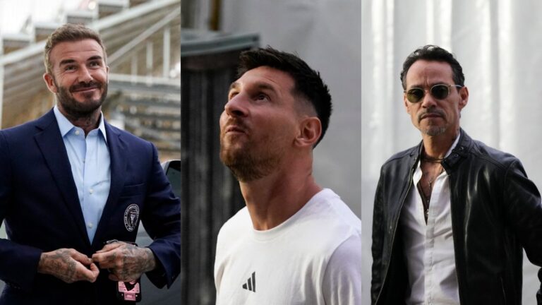 Messi llega al DRV PNK Stadium tras la tormenta para su presentación con el Inter Miami; Beckham y Marc Anthony también están presentes