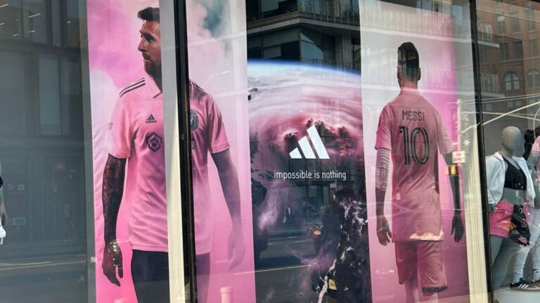 Ya venden la camiseta del Inter Miami de Leo Messi en Nueva York