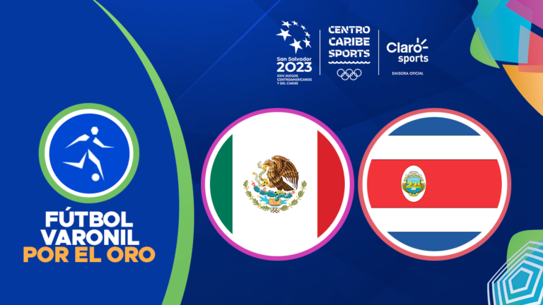 México vs Costa Rica fútbol varonil, en vivo: Transmisión online del partido por el oro de los Juegos Centroamericanos 2023
