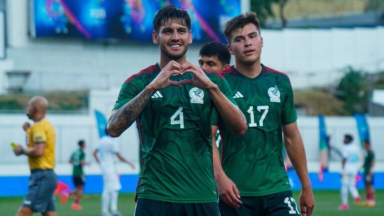 ¡México va por la medalla de oro! Golea a Honduras y avanza a la final de fútbol en San Salvador 2023