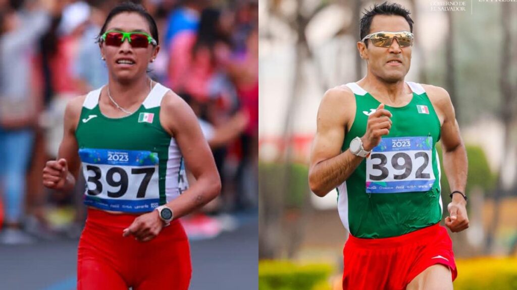 México sube al podio en el primer día del atletismo en San Salvador