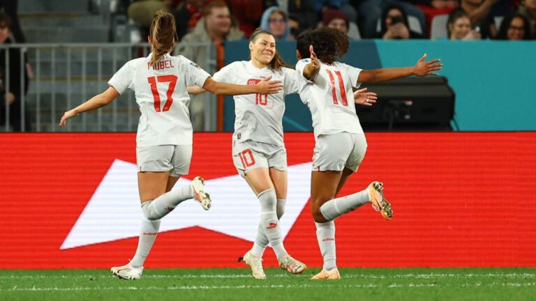 Suiza debuta con victoria en el Mundial Femenil 2023 al vencer a Filipinas