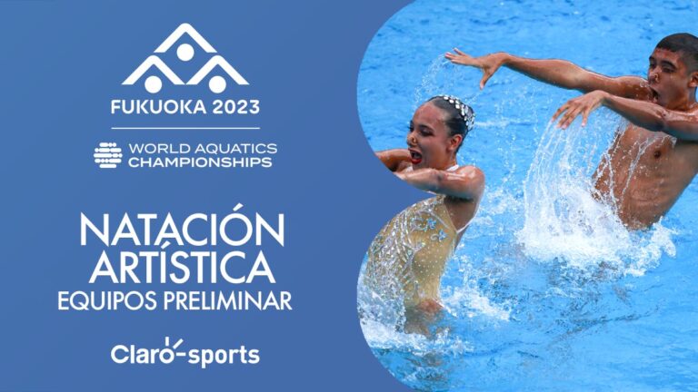 Mundial de Natación Fukuoka 2023: Natación Artística libre por equipos, en vivo las preliminares