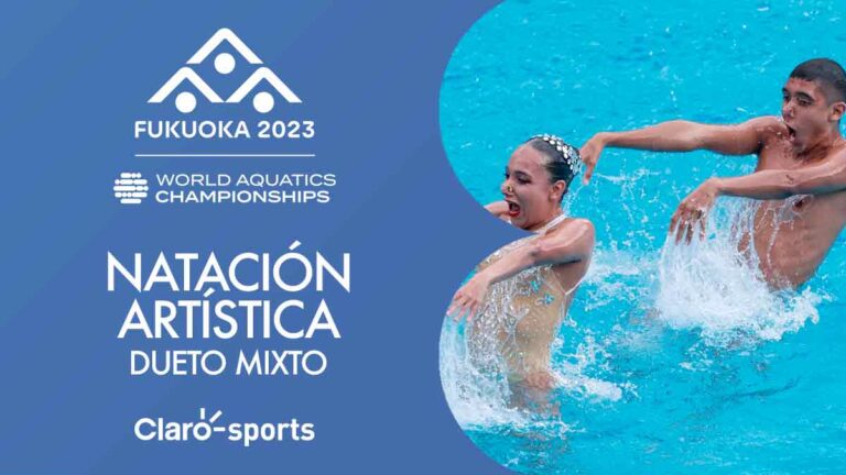 Mundial de Natación Fukuoka 2023: Natación artística final dueto libre mixto, en vivo