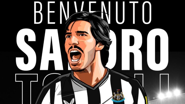 Sandro Tonali firma con Newcastle hasta 2028 y ya es el italiano más caro de la historia