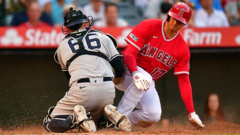 Los Angels barren a los Yankees