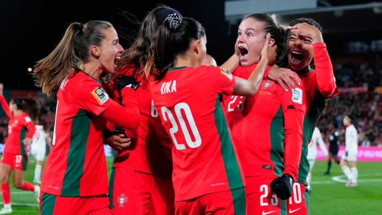 Portgual consigue su primer gol y victoria en el Mundial femenino y sueña con avanzar a octavos