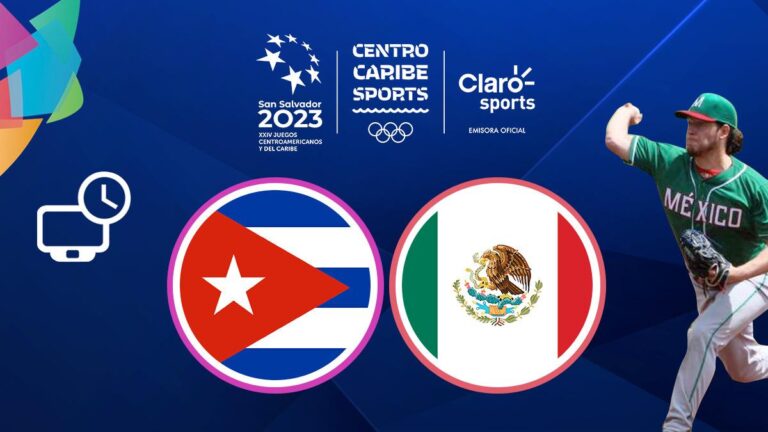 Cuba vs México en vivo: Horario y cómo ver el juego por la medalla de oro en Juegos Centroamericanos 2023