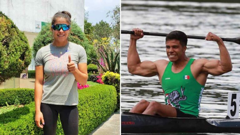 Brenda Gutiérrez y José Eguía ganan doble oro para México en kayak 200m del canotaje sprint