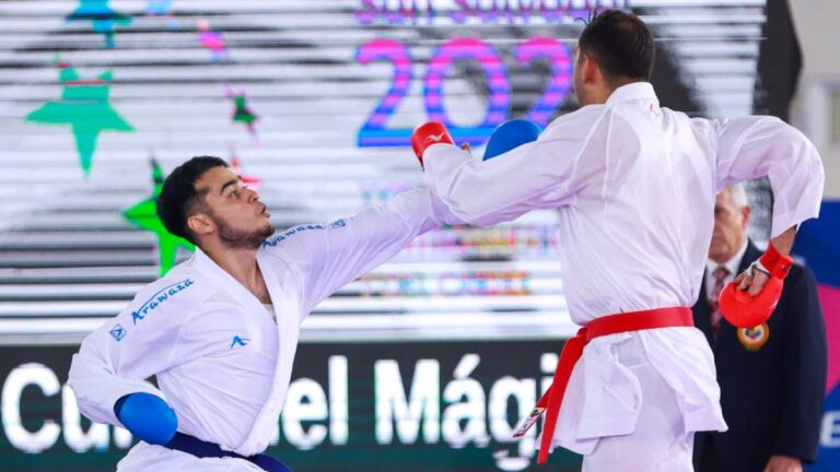 México se despide de JCC 2023 ganando plata y bronce en karate +84 kg