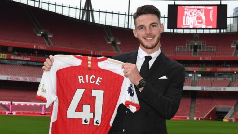 Arsenal firma a Declan Rice del West Ham