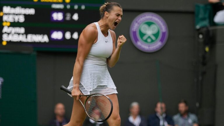 Aryna Sabalenka y Ons Jabeur se citan en las semifinales de Wimbledon