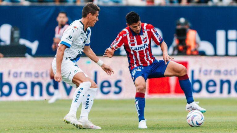 San Luis y Monterrey dividen puntos; Andrada salva a Rayados de la derrota