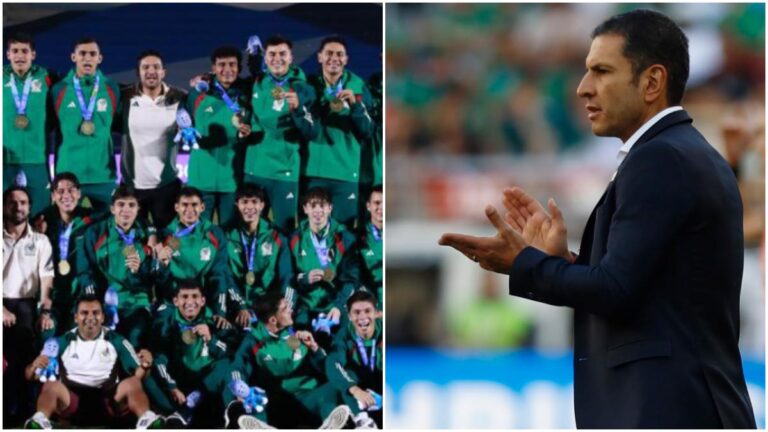 Jaime Lozano reconoce la medalla de oro obtenida por la selección mexicana en Juegos Centroamericanos: “Todos la merecen”
