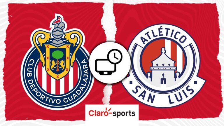 Chivas vs San Luis: Horario y dónde ver en vivo hoy por TV el partido de la jornada 2 del Apertura 2023