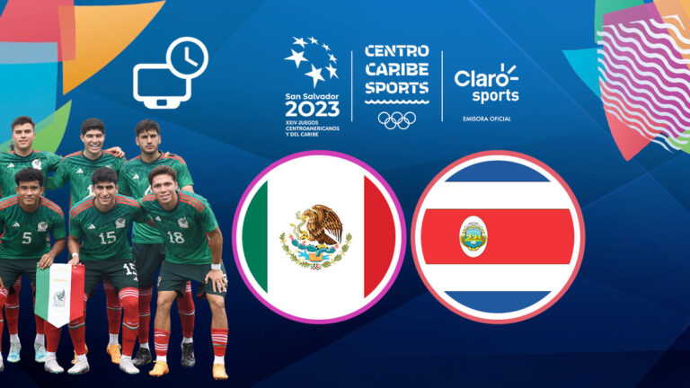 México vs Costa Rica en vivo: Horario y dónde ver el partido por el oro en fútbol varonil de los Juegos Centroamericanos 2023