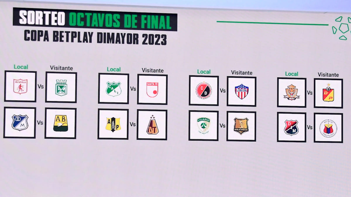 América vs Nacional, la llave caliente de los octavos de final de la Copa BetPlay ClaroSports