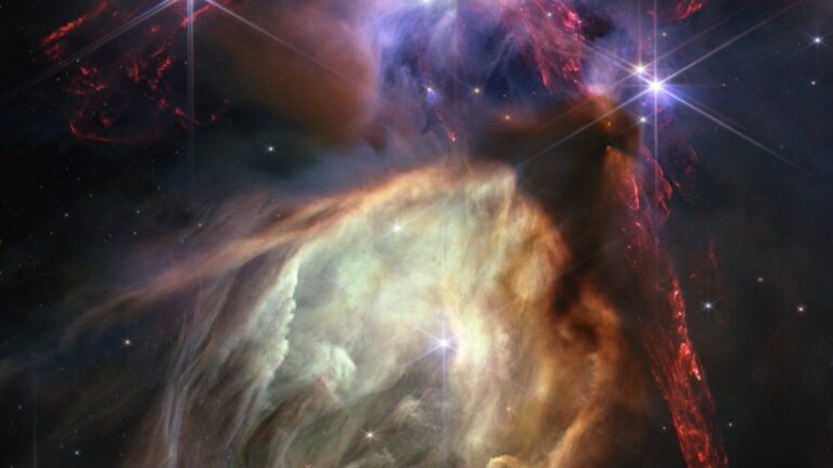 Telescopio Espacial James Webb cumple un año y la NASA lo celebra con esta increíble imagen del nacimiento de una estrella