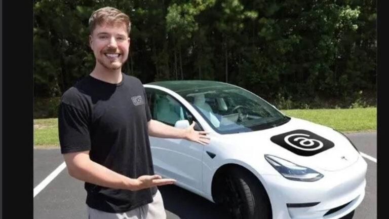 Mr. Beast fue el primero en llegar a 1 millón de seguidores en Threads: regalará un Tesla para celebrar