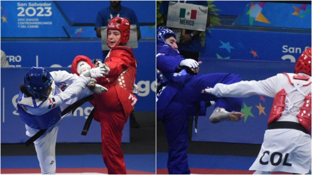 México consigue dos medallas de oro en taekwondo por equipos femenil y varonil en los Juegos Centroamericanos 2023