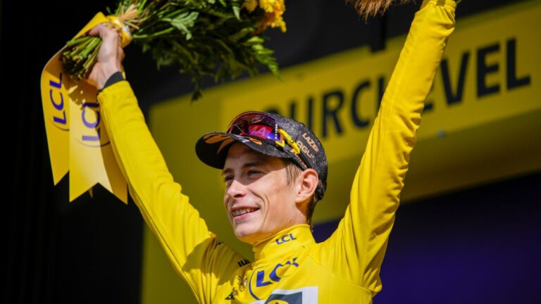 Vingegaard acaricia el título del Tour de France en la etapa 17