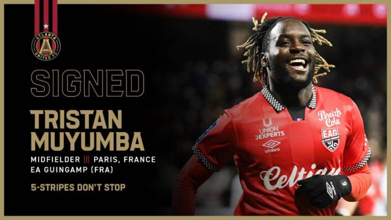 Tristan Muyumba, refuerzo francés para el Atlanta United de Gonzalo Pineda