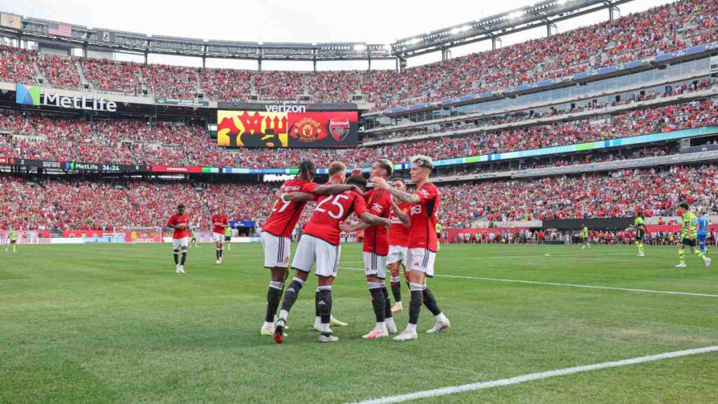 Manchester United vence al Arsenal en el MetLife Stadium | Vincent Carchietta-USA TODAY Sports