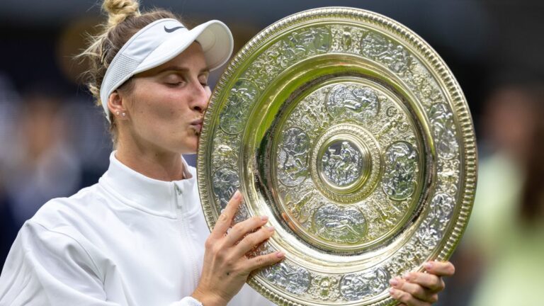 Marketa Vondrousova es la nueva reina de Wimbledon