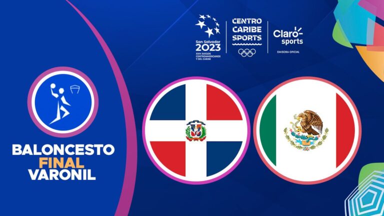 República Dominicana vs México en vivo el básquetbol varonil: Transmisión online de la final en los Juegos Centroamericanos 2023