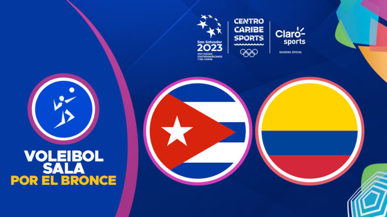 Cuba vs Colombia en vivo el voleibol femenil: Transmisión online del partido por la medalla de bronce en los Juegos Centroamericanos 2023