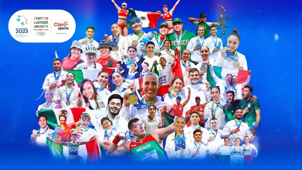 México medallas en JCC 2023