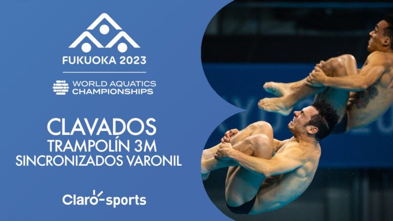 Mundial de Natación Fukuoka 2023: Trampolín 3m sincronizados en la rama varonil, en vivo