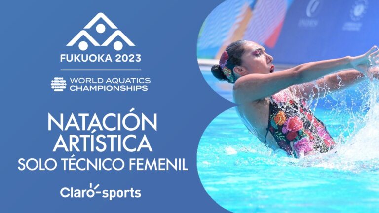 Mundial de Natación Fukuoka 2023: Natación artística, final solo técnico femenil, en vivo