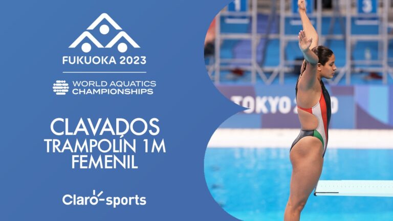 Mundial de Natación Fukuoka 2023: Clavados, final de trampolin 1m femenil, en vivo