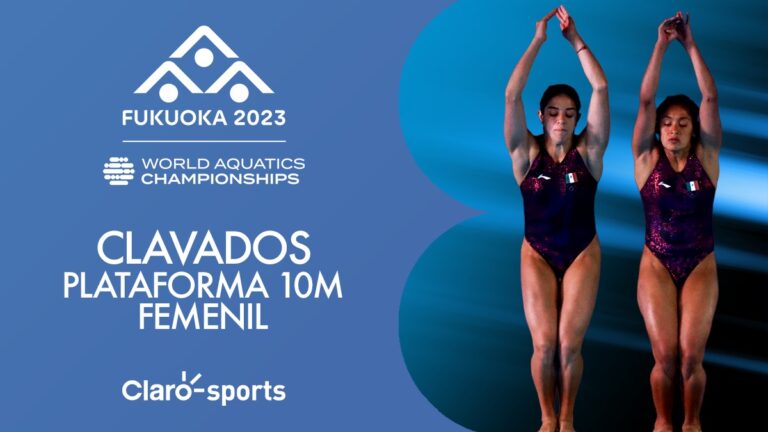 Mundial de Natación Fukuoka 2023: Clavados, final en plataforma 10m sincronizados femenil, en vivo