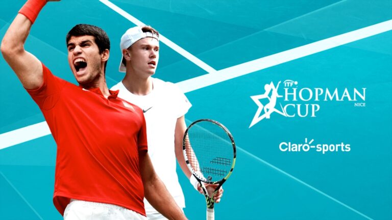 Carlos Alcaraz en la Hopman Cup, en vivo por Claro Sports