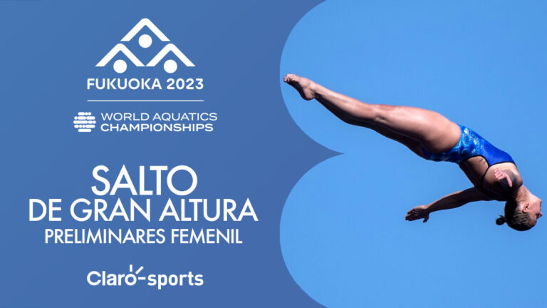 Mundial de Natación Fukuoka 2023: Clavados de altura, preliminares femenil, en vivo