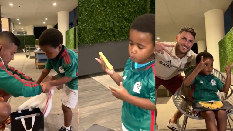 ¡Ya es mexicano! El Tri localiza al niño etíope que se volvió viral en redes sociales y le cumple su deseo de comer quesadillas