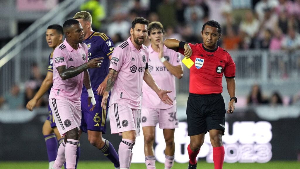 Leagues Cup: Leo Messi fue amonestado en el partido del Inter Miami con Orlando City