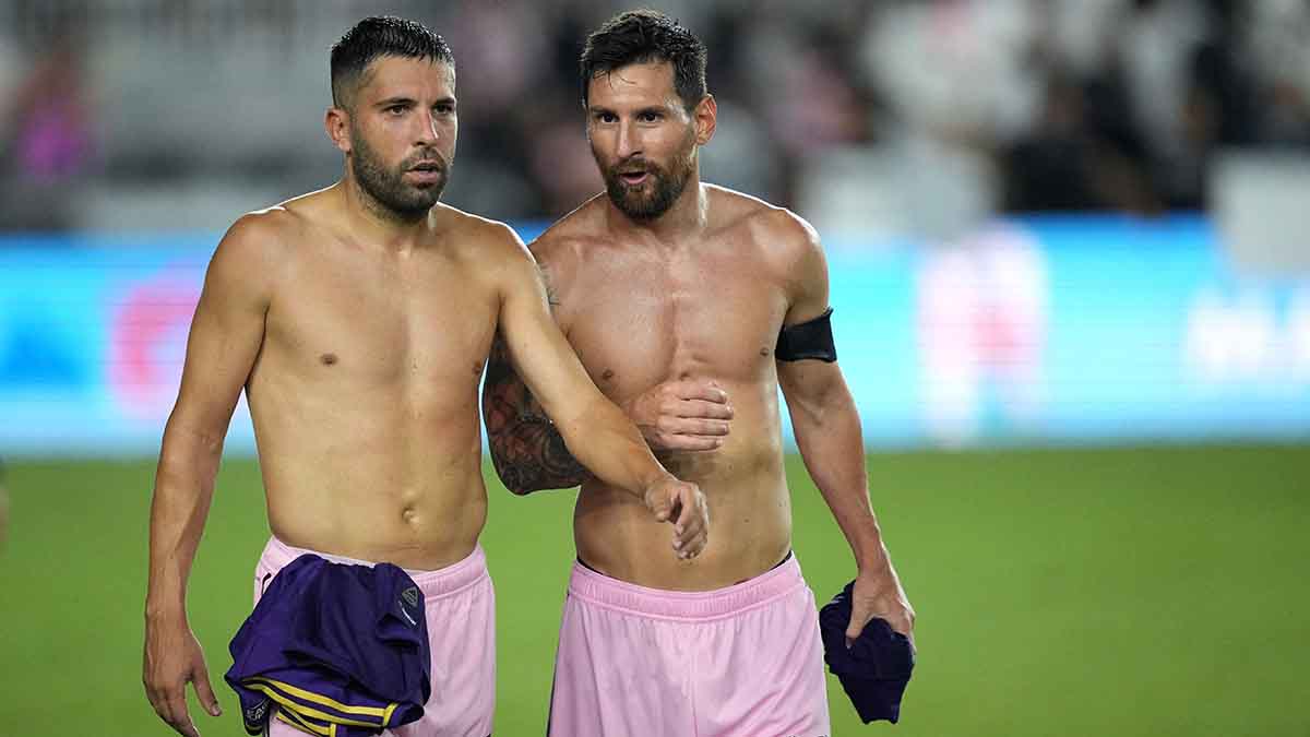 Messi Busquets Y Jordi Alba Tendrán Su Primer Partido Como Titulares Con El Inter Miami