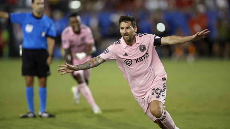 Messi e Inter Miami sobreviven a un dramático partido y vencen por primera vez en su historia a FC Dallas