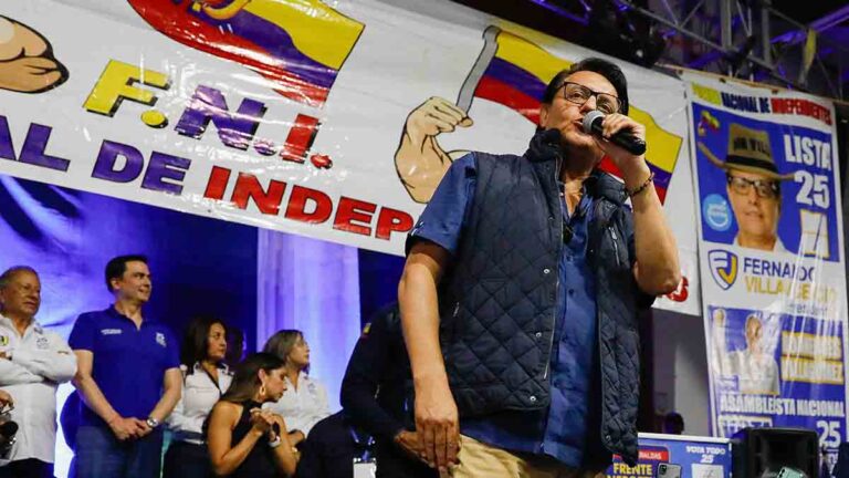 Matan a candidato a la presidencia de Ecuador, Fernando Villavicencio