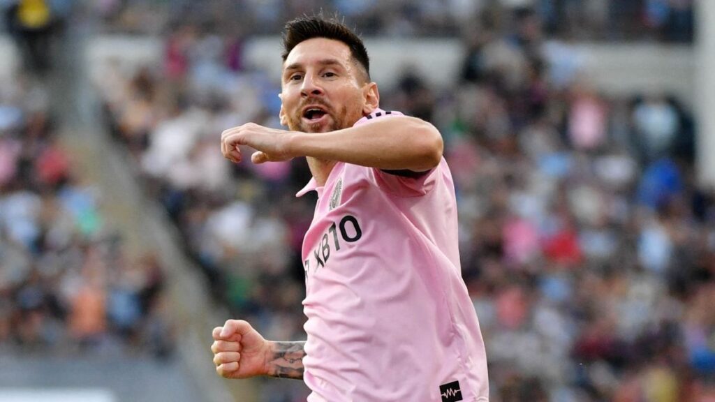 Lionel Messi festeja su primer título con el Inter Miami | Reuters