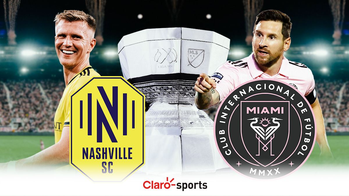 Nashville vs Inter Miami Así se juega la Final de la Leagues Cup 2023