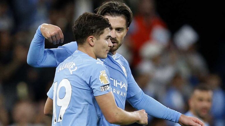 Un gol de Julián Álvarez basta para darle la victoria al Manchester City sobre el Newcastle