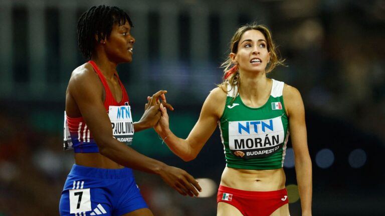 Paola Morán queda fuera de la final de los 400m del Mundial de Atletismo Budapest 2023