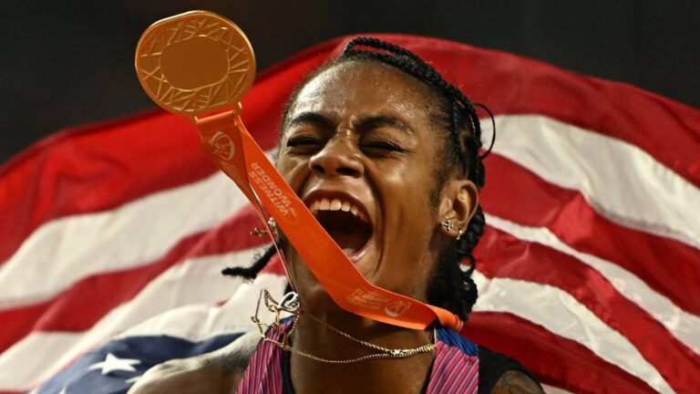 Sha’Carri Richardson sorprende y se lleva el oro en la final de los 100m femenil en el Mundial de Atletismo 2023